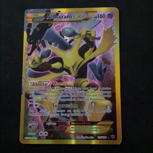 Secret Rare Alakazam Ex